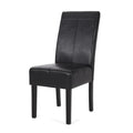 Christopher Knight Home Pertica Set of 2 Upholstered T-Stitch Dining Chairs