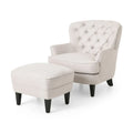 Christopher Knight Home Correia Club Chair and Ottoman Duo