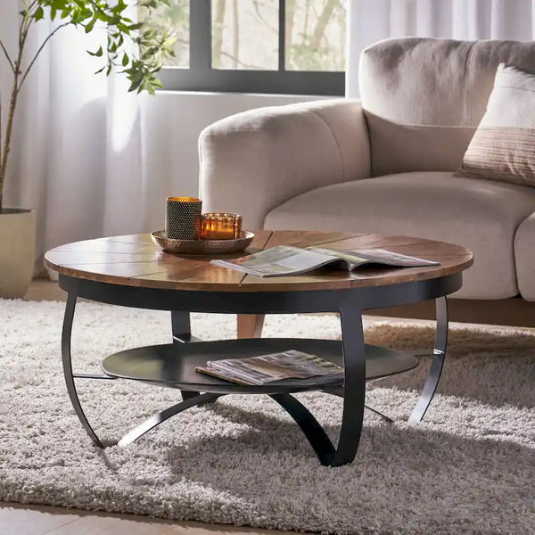 Christopher Knight Home Hadfield Boho Mango Wood Coffee Table
