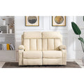MCombo Faux Leather Electric Reclining Sofa with Heat and Massage - Models 6095/6075/6077