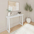 Classic 46-Inch Plank and Beam Console Table