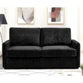 Manchester 70-Inch Square Arm Sofa Bed in Polyester Corduroy