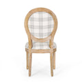 Set of 2 Phinnaeus French Country Fabric Dining Chairs by Christopher Knight Home