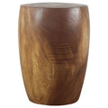 Haussmann Walnut Oil Merlot End Table - 15" D x 15" W x 20" H