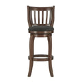 iNSPIRE Q Classic Ali 29-Inch High Back Swivel Bar Stool in Modern Linen