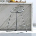 CosmoLiving by Cosmopolitan Ellis 24-Inch Metal Counter Height Bar Stool