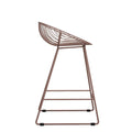 CosmoLiving by Cosmopolitan Ellis 24-Inch Metal Counter Height Bar Stool
