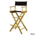 30-Inch Director's Chair with Natural Frame