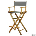 30-Inch Director's Chair with Natural Frame