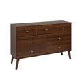 Prepac Milo 7-Drawer Dresser in Mid-Century Modern Style