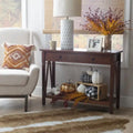 Newborough Antique Tobacco Console Table by Copper Grove