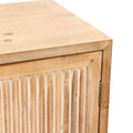 Farmhouse Style 2-Door Storage Cabinet with Shelves – Perfect for Living Room, Kitchen, or Entryway
