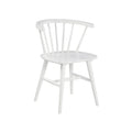 Signature Design by Ashley Grannen White Solid Wood Dining Chair Set (2 Chairs) - Dimensions: 22W x 21D x 30H