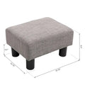 Copper Grove Chaparro Contemporary Linen Footrest Ottoman