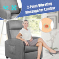 Fabric Reclining Massage Sofa Chair