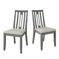 CraftPorch Modern Wooden Dining Chair Set (2 Pieces) - N/A