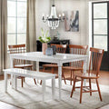 Set of 2 Venice Solid Wood Spindle Dining Chairs by Simple Living