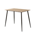 Cairo 5-Piece Counter Height Dining Table Set in Industrial Metal by Furniture of America
