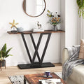 43-Inch Narrow Console Table for Entryway and Living Room