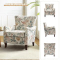 HULALA HOME Samouel Contemporary Floral Wingback Armchair