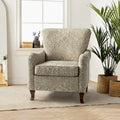 HULALA HOME Samouel Contemporary Floral Wingback Armchair