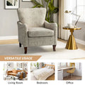 HULALA HOME Samouel Contemporary Floral Wingback Armchair