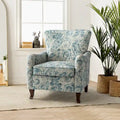 HULALA HOME Samouel Contemporary Floral Wingback Armchair