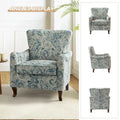 HULALA HOME Samouel Contemporary Floral Wingback Armchair