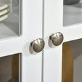 HOMCOM Kitchen Sideboard Buffet Cabinet with Adjustable Shelves for Versatile Storage