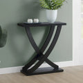 Newport Criss-Cross Console Table by Convenience Concepts