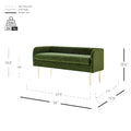 Velvet Bench by Marsha