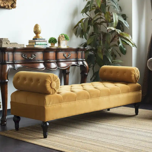 Lewis Bolster Arm Entryway Seat