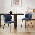 Set of 2 Modern Dining Chairs by Art Leon