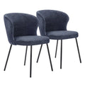 Set of 2 Modern Dining Chairs by Art Leon
