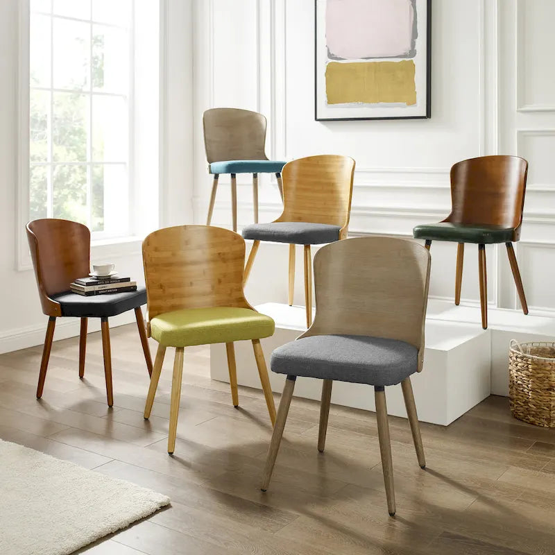 Set of 2 Mid-Century Modern Dining Chairs by Corvus Calvados