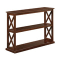 Coventry Console Table with Shelves by Convenience Concepts
