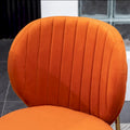 Roundhill Furniture Amoa Modern Velvet Upholstered Dining Chair