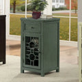 Emma 18-Inch Transitional Solid Wood Side Table with 1 Drawer by Furniture of America