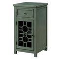 Emma 18-Inch Transitional Solid Wood Side Table with 1 Drawer by Furniture of America