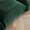 U-Shaped Chenille Fabric Sectional Sofa for 4 with 2 Matching Ottomans