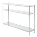 Royal Crest 3-Tier Glass Console Table by Convenience Concepts