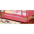 Furniture of America Pice Modern Twin Solid Wood Trundle Bed