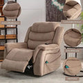 Power Lift Recliner Chair for Seniors - Lay Flat Design with Massage and Heat Features