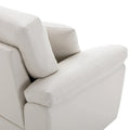 Modern Fort Faux Leather Accent Chairs for Living Room Upholstery