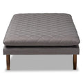 Marit Upholstered Wood Daybed in Mid-Century Modern Style