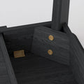 39.4-Inch Wooden Writing and Computer Desk