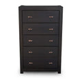 Montauk Solid Wood Chest with 5 Drawers by Grain Wood Furniture