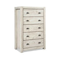 Montauk Solid Wood Chest with 5 Drawers by Grain Wood Furniture