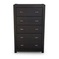 Montauk Solid Wood Chest with 5 Drawers by Grain Wood Furniture