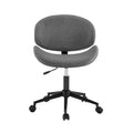 Corvus Madonna Adjustable Curved Office Chair in Mid-Century Modern Style